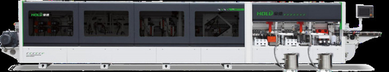 Máquina de colagem de bordas totalmente automatizada 45° de corte fino, polimento e raspagem HD882
