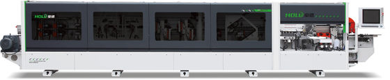 Máquina de borda da borda do armário da porta do Mdf do Pvc para os painéis de alto brilho da madeira compensada