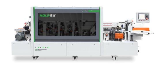 Máquina de bandagem de borda de madeira de velocidade com cola de 0,4-3 mm comprimento de borda de 120 mm